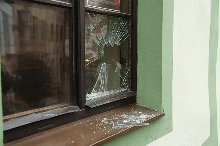 A2B Glass are able to board up broken windows while they are being repaired in Windsor.